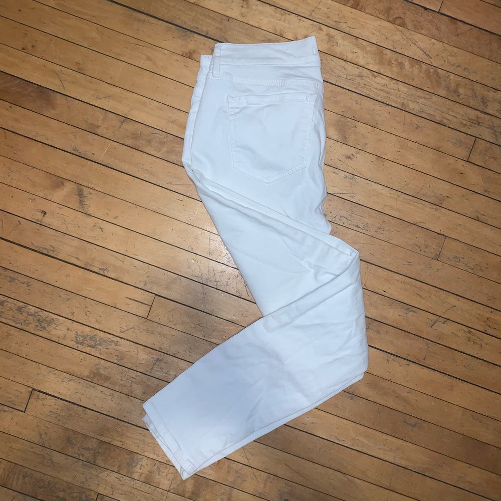 LOFT White Modern Skinny Jeans